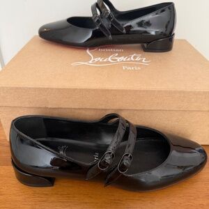 Christian Louboutin Sweet Jane Patent Ballerina Flats